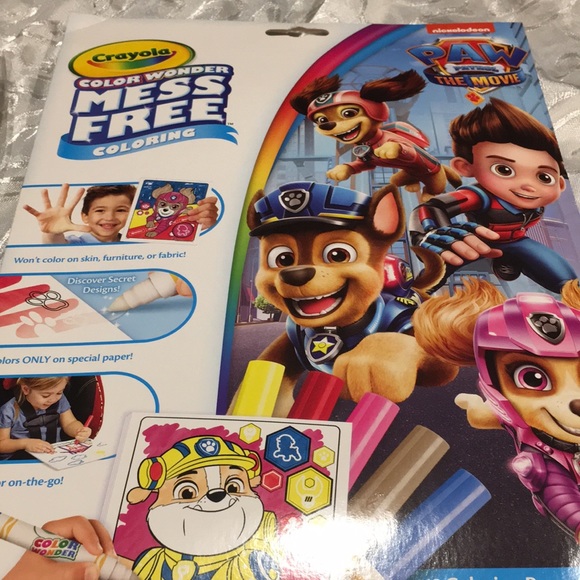 Crayola Paw patrol Toys Paw Patrol Color Wonder Mess Free Coloring